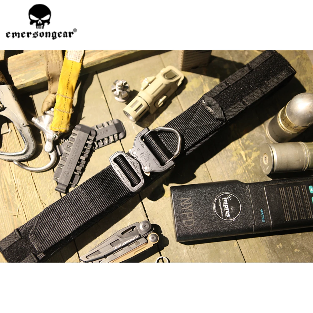 Emersongear тактический ремень в виде кобры от 1 75 до 2 дюймов D образное кольцо