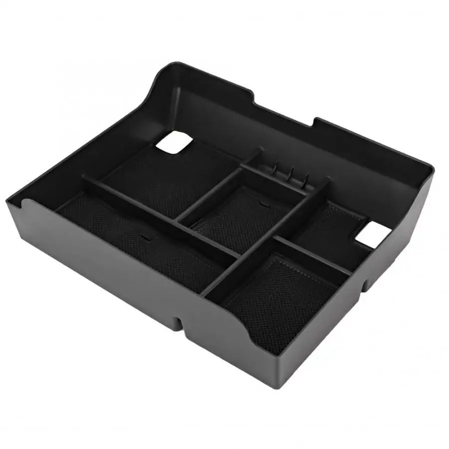 Car Center Console Organizer Armrest Storage Box Tray Fit for Cadillac Escalade