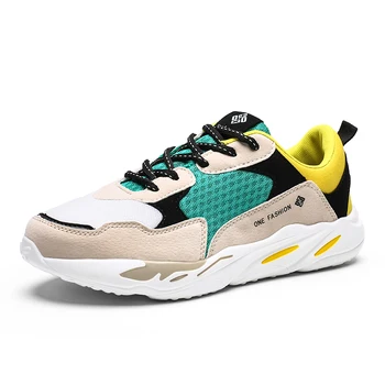 

Men's running shoes 2019 multi-color stitching comfortable non-slip ladies shoes women's casual shoes outdoor walking shoes men