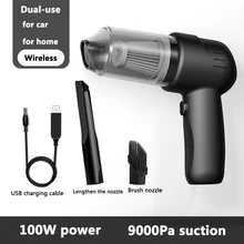 

Portable Cordless Vacuum Cleaner Mini Handheld Car Air Duster Type-C Rechargeable Keyboard Cleaning Tool for Laptop Home Offices