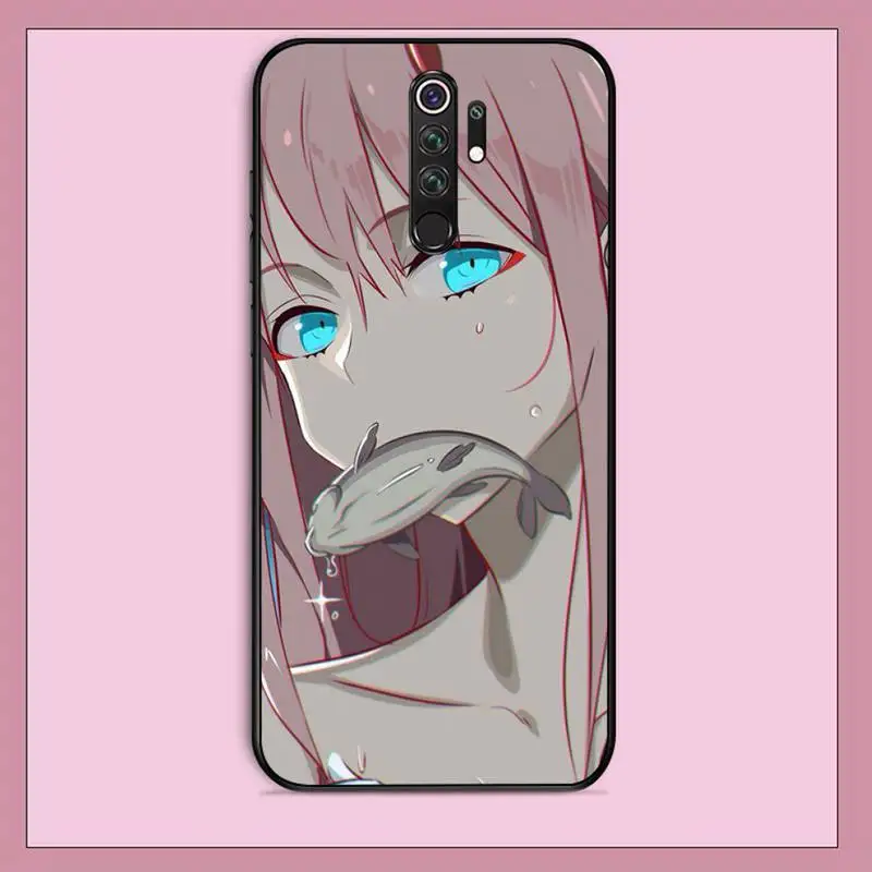 TOPLBPCS Zero Two Darling in the FranXX аниме жесткий чехол для телефона RedMi note 7 8 9 6 5 4 X pro 8T