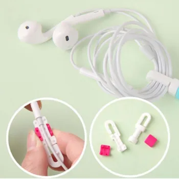

Earphone Cable Protector Organizer Headphone Line Cord Protection Sleeves Cable Winder