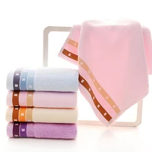 1 шт., простое однотонное плотное полотенце для домашнего использования, Подарочное полотенце 73*35 см, мягкое полотенце для лица, Хлопковое полотенце для рук, полотенце для ванной
