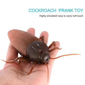 

Infrared RC Remote Control Animal Toy Kit for Kids Adults Smart Cockroach Spider Ant Prank Jokes Radio Insect for Boys 1 Piece