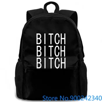 

Alice Cooper Style women men backpack laptop travel school adult student