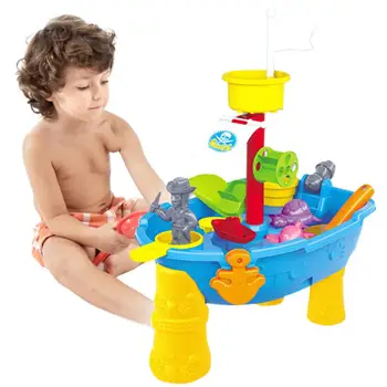 

Summer Beach Party Beach Creative Toys Beach Bucket Indoor Play Sand Table Bathroom Children Net Bag Bath Toy Set Water Games