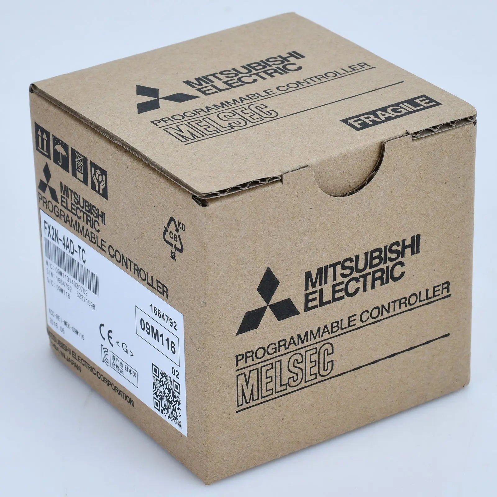 Программируемые контроллеры PLC FX2N-4AD-TC