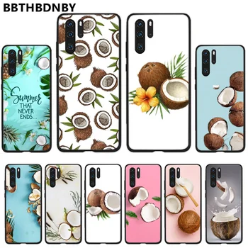 

Fruit Coconut on the beac Custom Photo Soft Phone Case For Huawei Honor 7C 7A 8X 8A 9 10 10i Lite 20 NOVA 3i 3e