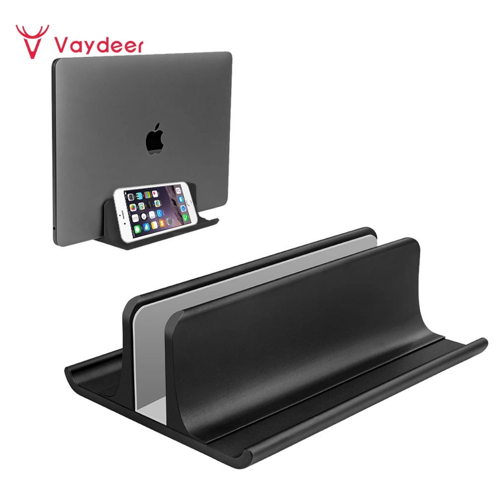 Vertical Laptop Stand Holder Adjustable Desktop Notebook Dock Space