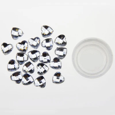 white (50pcs) 1 см диаметр акриловая Непористая плоская подошва персиковый Алмаз одежда шляпа аксессуары материалы для ручных поделок - Цвет: white (50pcs)