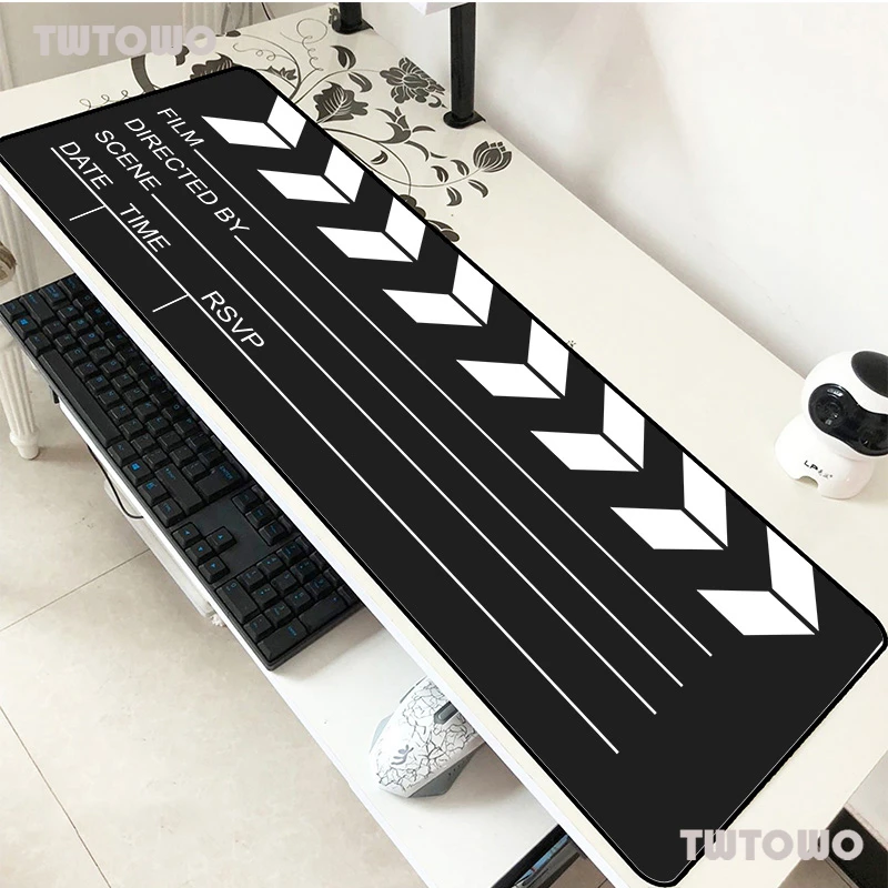 Коврик для мыши Clapperboard профессиональный игровой коврик 900x400x2 мм Xl эргономичные