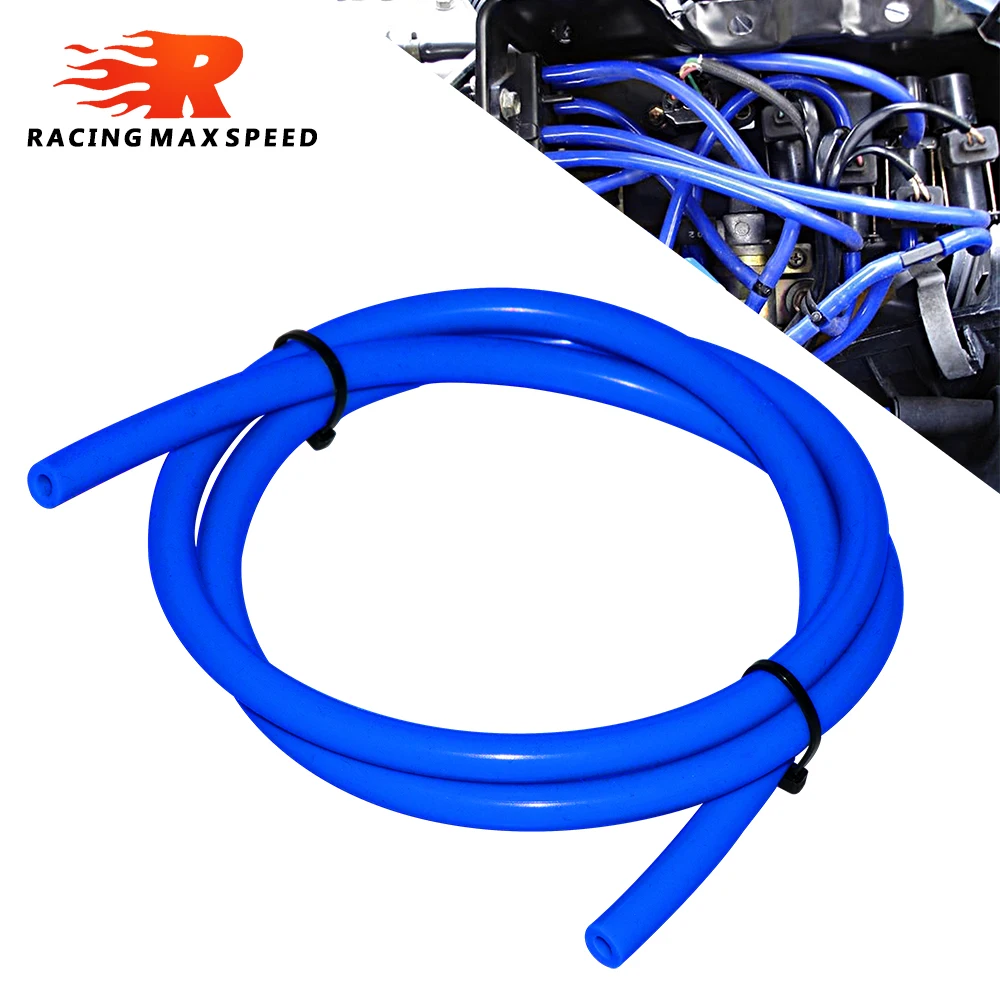 Silicone Hose 1m Vacuum Tube Coolant Intercooler Pipe ID 3MM 4mm silicone hose silicone hose connector