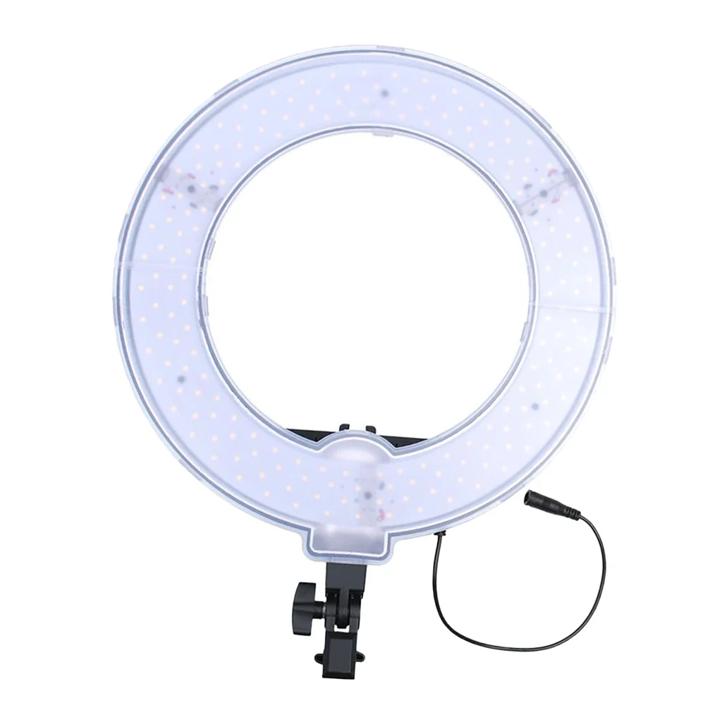 

Dimmable Studio LED Ring Light Video Camera Smartphone Fill Lamp Universal
