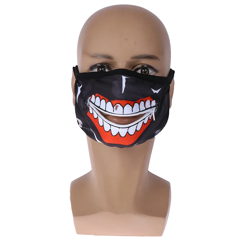 1 шт хлопок Пылезащитная маска для лица аниме молния мультфильм Kpop Модные женские и мужские маски со ртом для лица