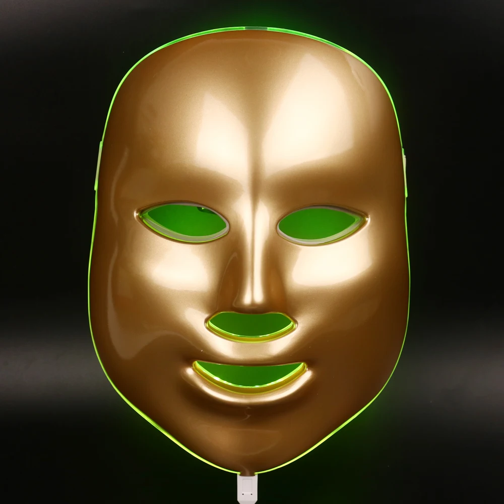 7 цветов маска для лица светодиодная маска для лица Корейская терапия инструменты для красоты уход за кожей лечение Маска Салон красоты