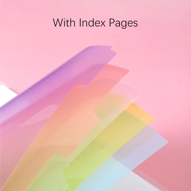 Book Index Page Design