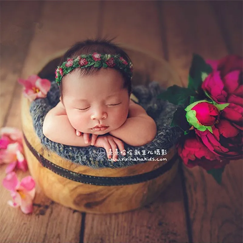 Реквизит для фотосъемки новорожденных, деревянный бочонок, детский реквизит, корзина, позирующий диван, Bebe Poser Flokati, студийный реквизит для фотосъемки новорожденных мальчиков