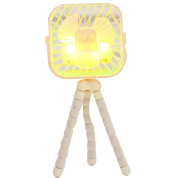 

3 Speed Portable Handheld Mini Fan with Flexible Tripod USB Rechargeable Battery Operated Clip Fan Super Quiet