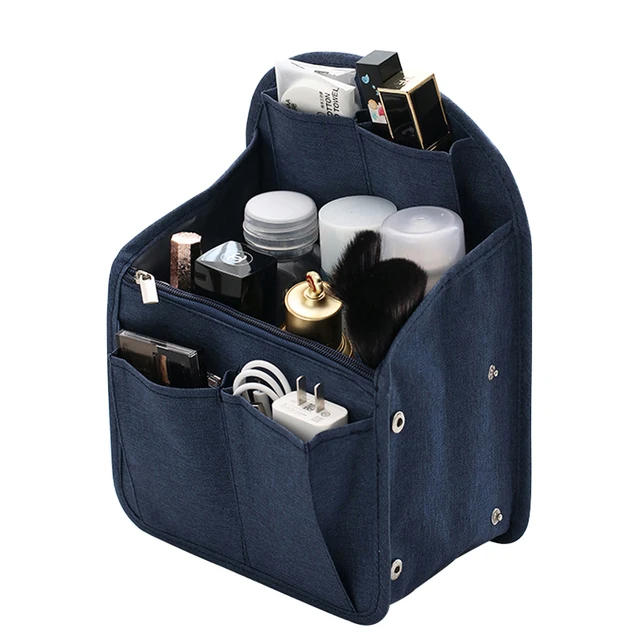 Organizador de mochila con forro, bolsa de inserción en el compartimento de  la bolsa, bolsa de clasificación, bolso de viaje, paquete de acabado de  almacenamiento, accesorios de viaje - AliExpress