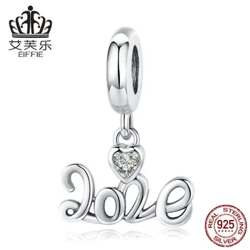 

2020 Diy accessories 925 silver original letter beads for jewelry making Fit pandora charm bracelet