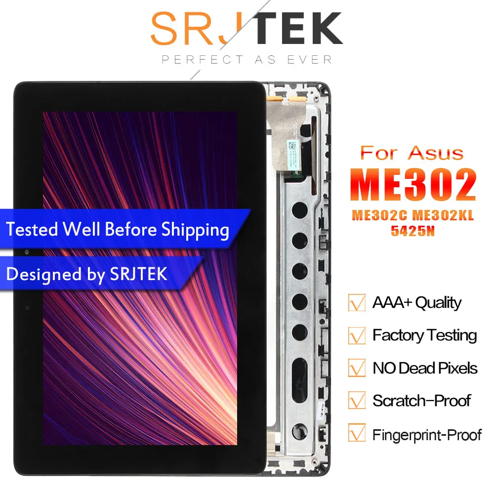 Оригинальный ЖК дисплей для ASUS MeMO ME302 ME302C ME302KL K005 K00A 5425N сенсорный экран с