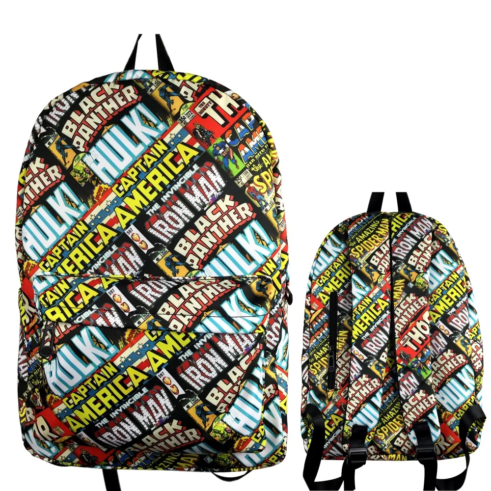 HH Кошмар перед Рождеством Джек Рюкзак подростков Bookbags школьные сумки ноутбук дорожная Сумка Через Плечо Рюкзак - Цвет: HH