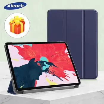 

Aieach Leather Protective case For iPad Pro 11 2020 2nd Generation Smart Cover Slim Magnetic Trifold Case for iPad Pro 12.9 4th