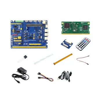 

Raspberry Pi Compute Module 3 Development Kit Type A with Compute module 3, DS18B20, Power Adapter, Pi Zero Camera cable