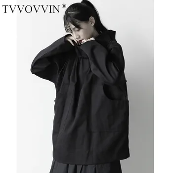 

Loose Loose Fit Black Drawstring Oversized Sweatshirt Turtleneck Long Sleeve Women Big Size Fashion Tide Spring 2020 N380