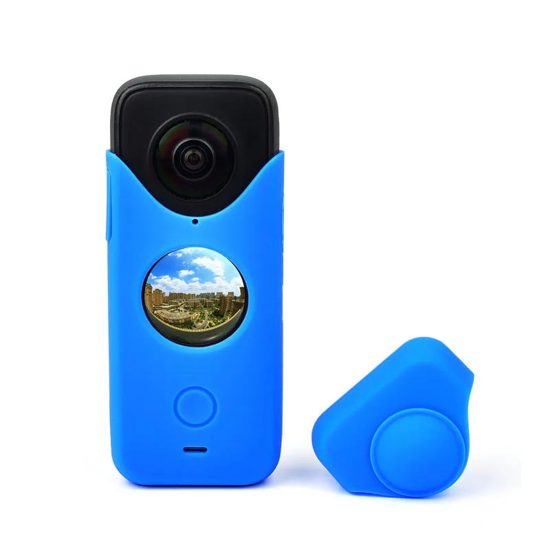 Insta 360 ONE X2 Lens Cap Durable Silicone Lens Protector + Silicone