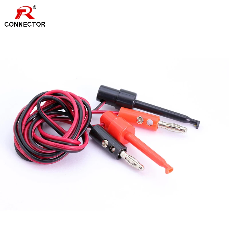 

1pc Banana Plug + Alligator Wire Clip, 100cm/39.37" Length