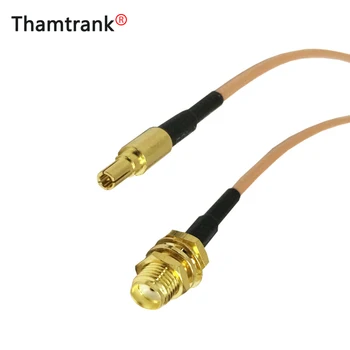 

RF SMA To CRC9 Pigtail Cable SMA Female Bulkhead Connector To CRC9 Male straight Connector RG316 Cable 15cm 6"