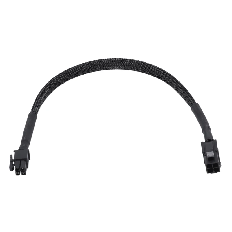 Втулки ATX 4 Pin P4 Male to ATX P4 Female cpu удлинитель питания черный