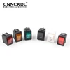 5 PCS/LOT KCD1 4 Pin 21*15mm ON-OFF Boat Car Rocker Switch 6A/250V AC 10A/125V AC With Red Blue Green Yellow Light Switch ► Photo 2/6