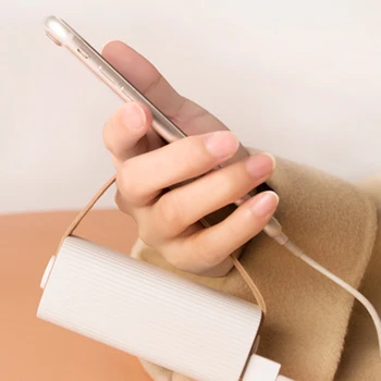 

Rechargeable Hand Warmers 2-in-1 Pocket Charger Portable Electric Power Bank USB for Winter Gift Charging _WK