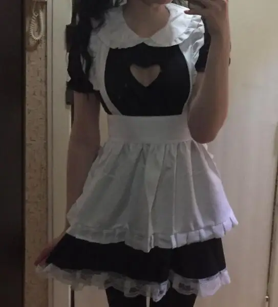 Cosplay&ware S-5xl Sexy French Maid Costume Sweet Gothic Lolita Dress Anime Cosplay Sissy Uniform Plus Size Halloween Costumes For Wome -Outlet Maid Outfit Store H0783d38f624841088f2b8a078a85d65bd.jpg