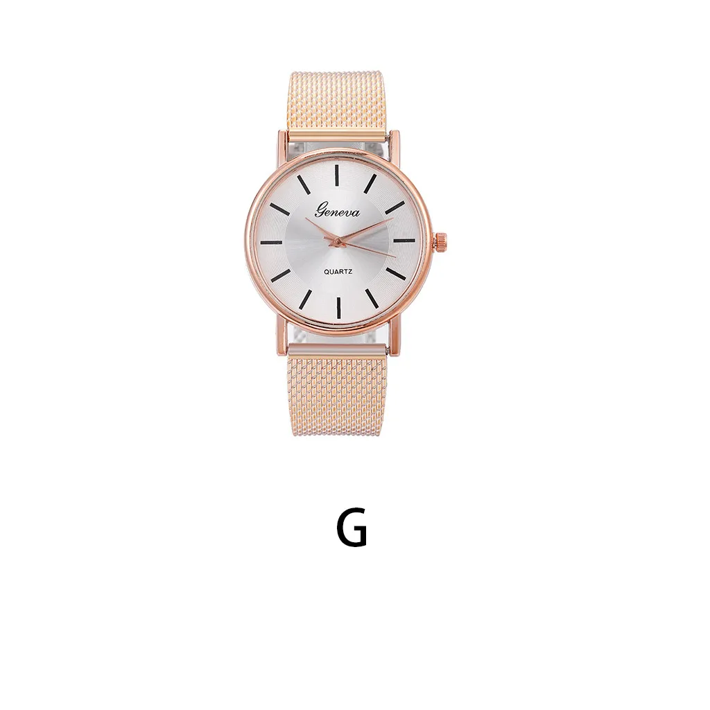 Женские часы, золотые, простые, модные, женские, наручные часы, Роскошные, женские часы, браслет, Reloj Mujer, часы, Relogio Feminino - Цвет: G