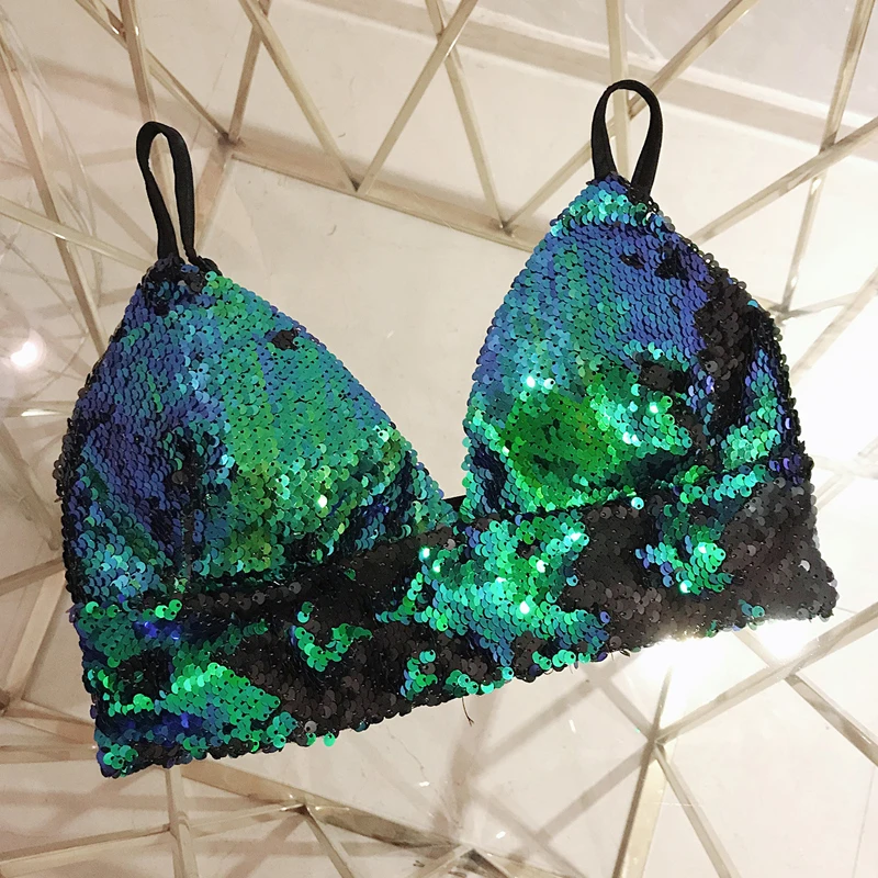 iridescent bralette