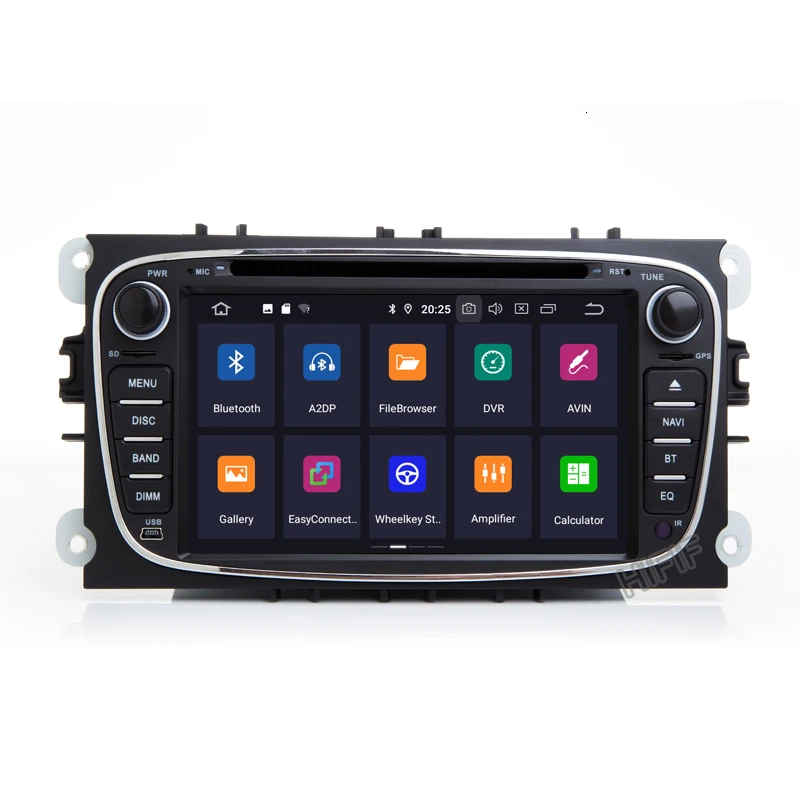 Excellent DSP IPS Android 9.0 2 din CAR DVD For FORD focus Mondeo S-MAX C-MAX Galaxy kuga multimedia player GPS radio stereo auto audi 5
