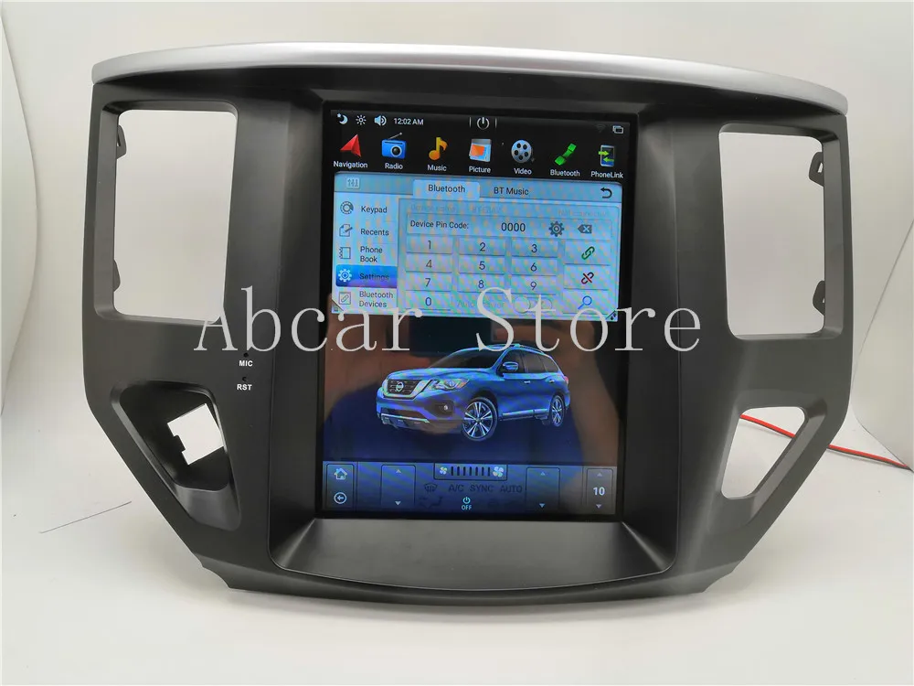 10 4 ''Tesla стиль Android 9 0 автомобильный dvd плеер GPS навигация для nissan Pathfinder 2013 2018