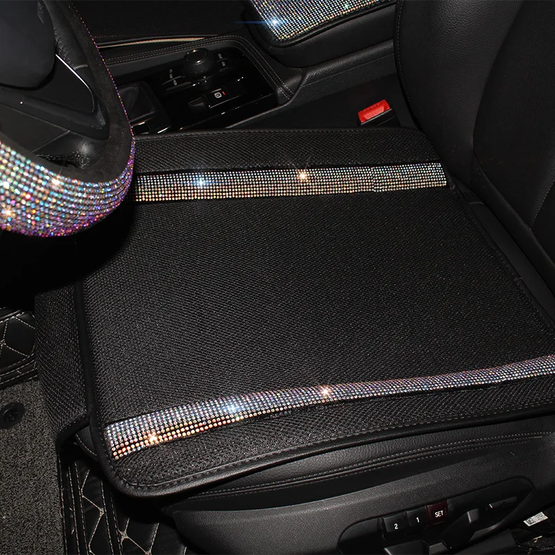 Diamond-Rhinestones-Universal-Car-Seat-Covers-Interior-Accessories-Ice-Silk-Mesh-Auto-Seat-Cushion-Pad-Four-Seasons-1141