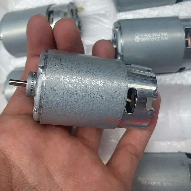 MABUCHI RS-550VC-8518 двигатель постоянного тока 6 V-12 V 24300 об/мин высокого Скорость Мощность двигателя для DIY электрическая дрель тележка для садовых инструментов модель лодки