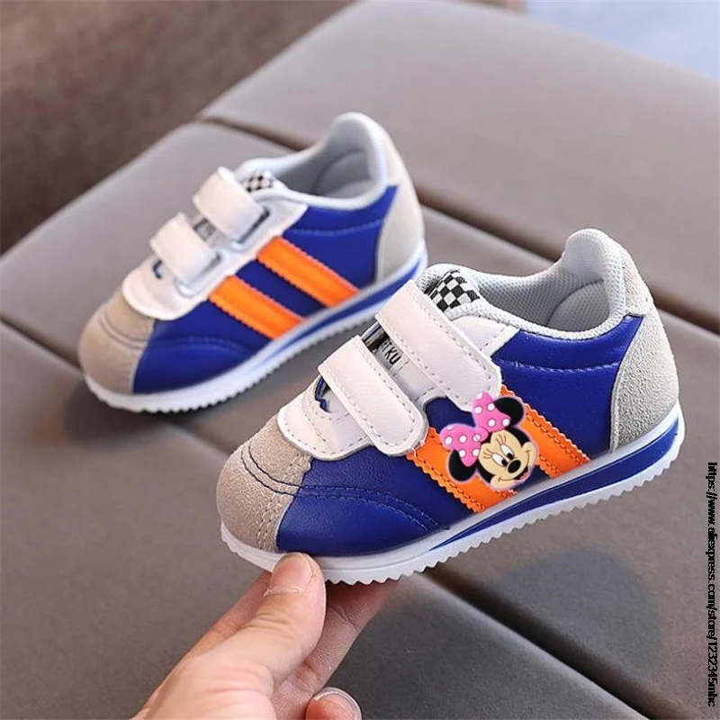 Kids Sports Shoes Kids Brand Kids Shoes Children's Mickey Minnie Sports Shoes Casual Duck For Girls For Boys