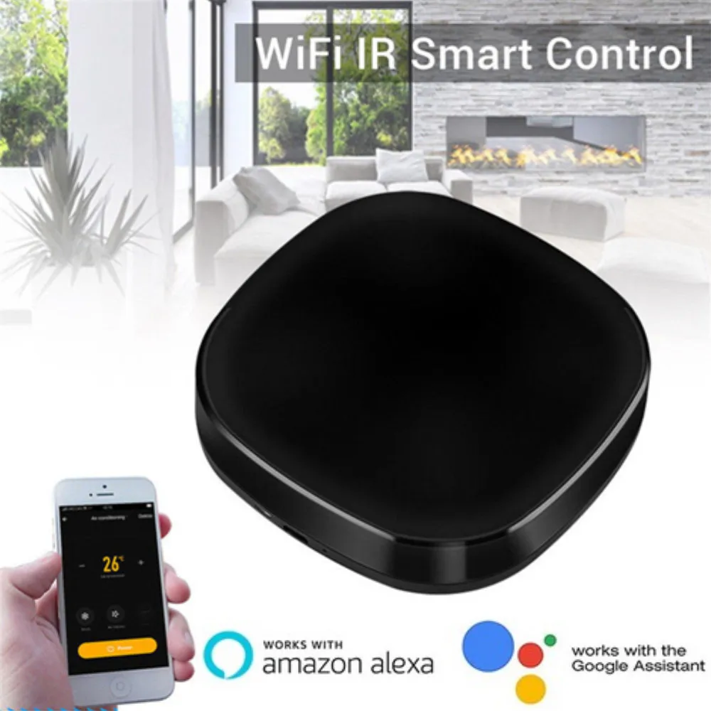Экшн-камера с Wi-Fi подключением Smart ПДУ Универсальный интеллигентная переключатель ИК домашней Авто Управление работать с Alexa IFTTT Google