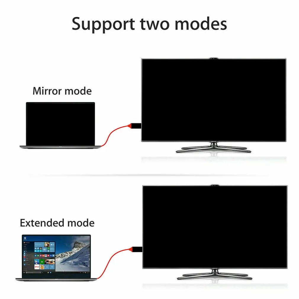 Для samsung Galaxy Note 8 9 S10+ Plus type-C USB-C HDMI HDTV 4K кабель HD Удлинительный конвертер HDTV USB-C