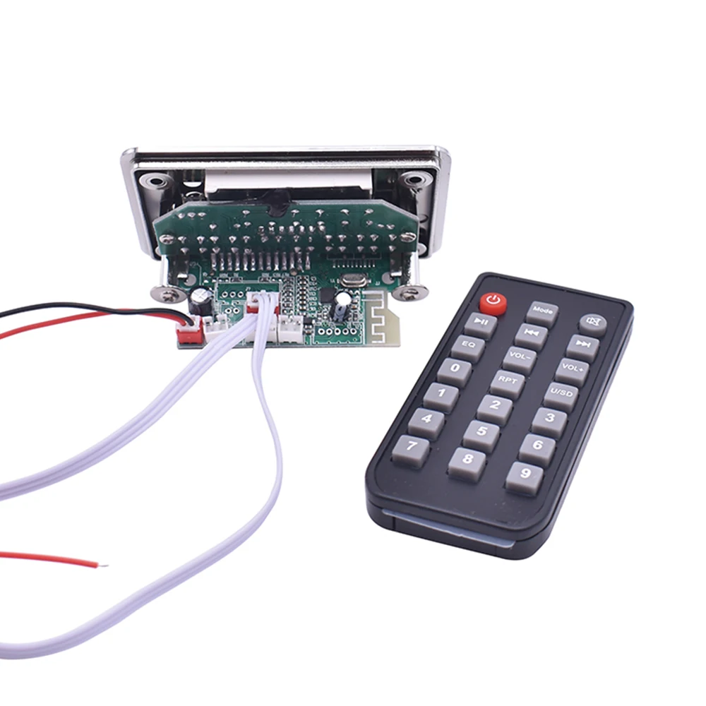 Tenghong Bluetooth 5,0 MP3 аудио декодер доска WMA WAV FLAC APE модуль декодирования DC3.7-5V Поддержка FM AUX запись синий экран