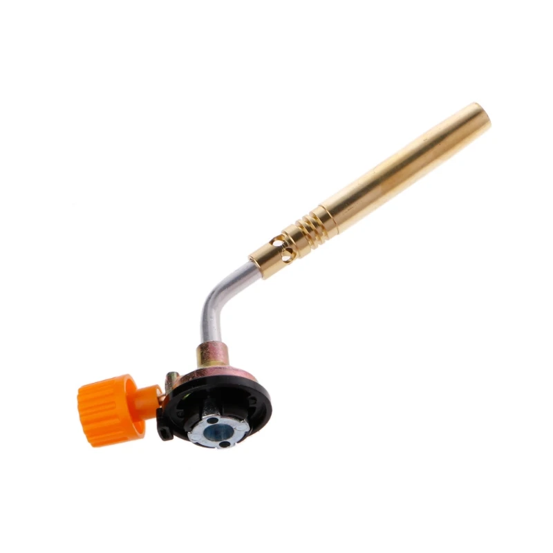 

Flamethrower Burner Butane Gas Blow Torch Hand Ignition Camping Welding BBQ Tool