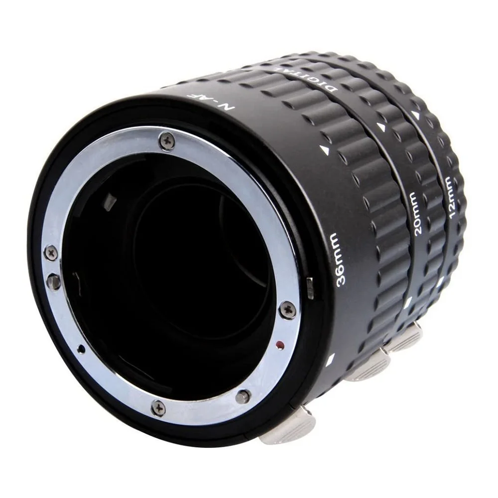 Mcoplus-tubo de Extensão Macro de Metal Ttl para Nikon Modelos D3300 D3500 D5300 D750 D850 D90 D80 D7200 D7500 D3100 D3200 - Image 2