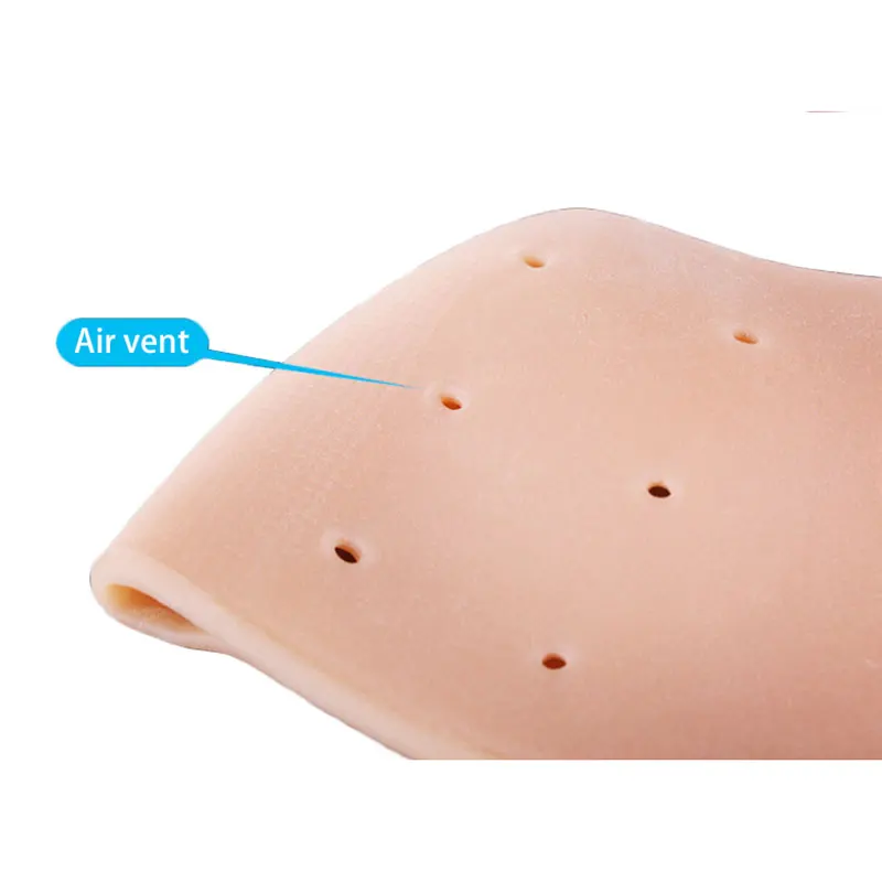 Heel Protector Silicone pads Heel Spur for shoe inserts Pads heel cushions gel heel pad silicone Pain Reduce