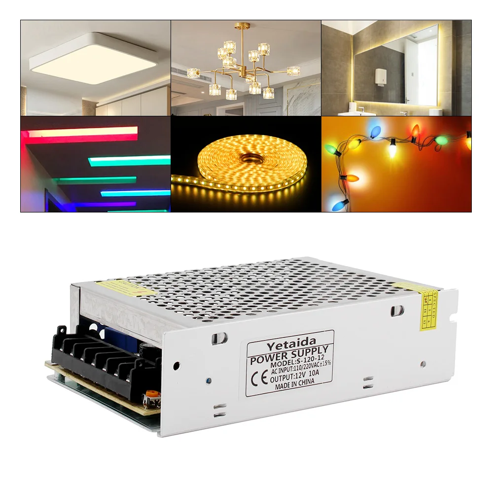 

AC DC 5V 12V 24V Switching Power Supply 3V 9V 15V 18V 36V 48V Transformer 220V To 12V Alimentation 5V 24V Power Supply 5 12 24 V